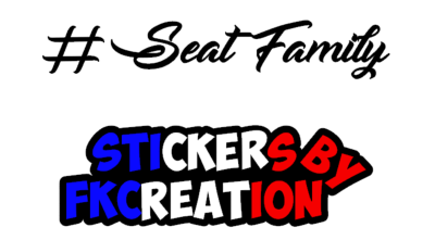 Sticker seat family