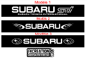 Bandeau Pare soleil Subaru