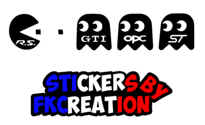 Sticker Pacman RS