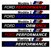 Bandeau Pare soleil Ford Performance BBR