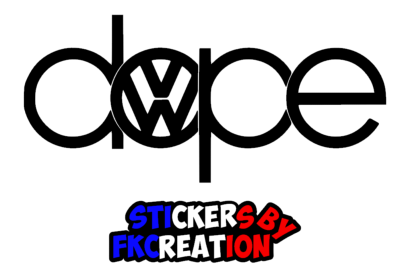 Sticker Dope VW