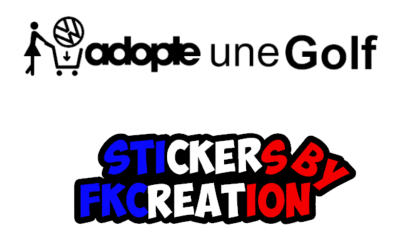 Sticker Adopte une golf