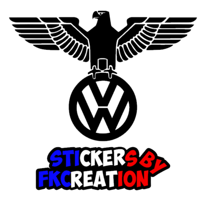 Sticker aigle Vw 