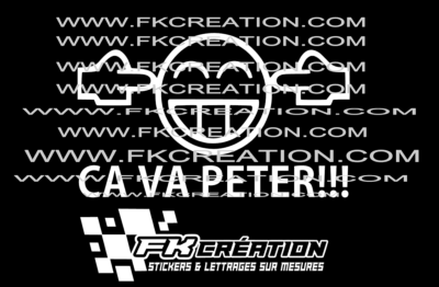 Sticker Ca va peter !!