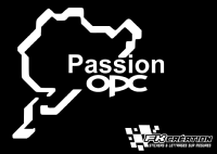 Sticker Nürburgring passion opc
