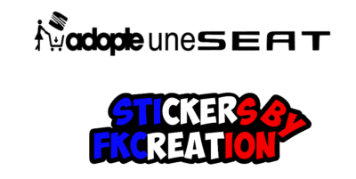 Sticker Adopte une seat