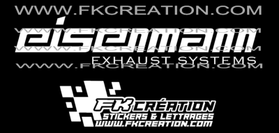 Sticker eisenmann exhaust systems