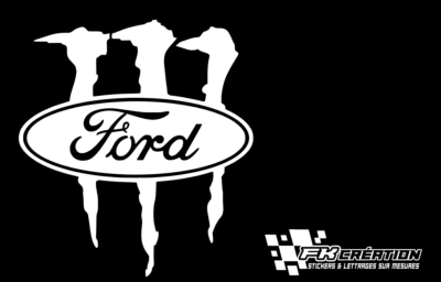 Sticker Monster ford