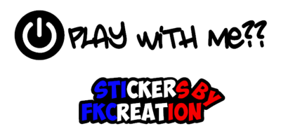 Sticker play with me