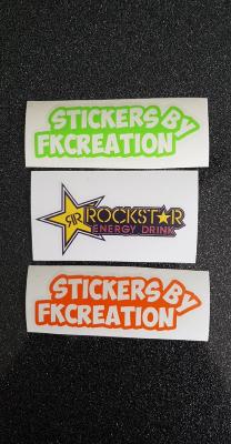 Sticker Rockstar energy drink