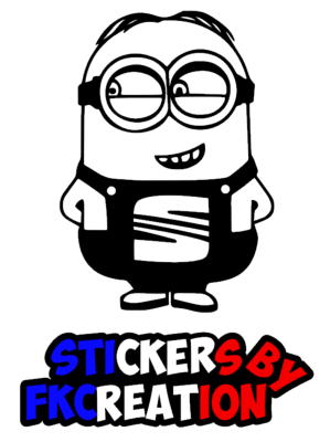 Sticker Minion seat