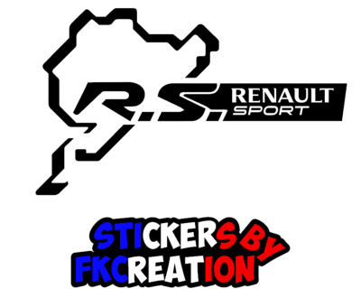 Sticker Nürburgring Rs rensault sport