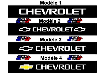 Bandeau Pare soleil Chevrolet