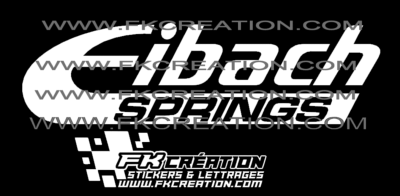 Sticker eibach springs