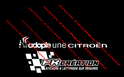 Sticker Adopte une citroën