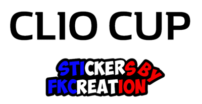 Sticker clio cup v3