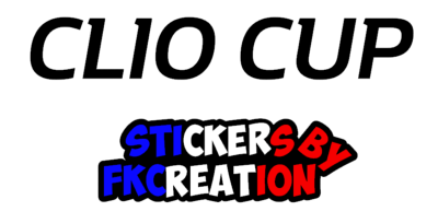 Sticker clio cup v4