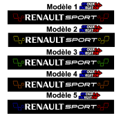 Bandeau Pare soleil Renault sport v3