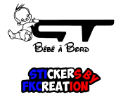 Sticker Bébé à bord gt