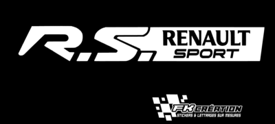 Sticker R.s.renault sport