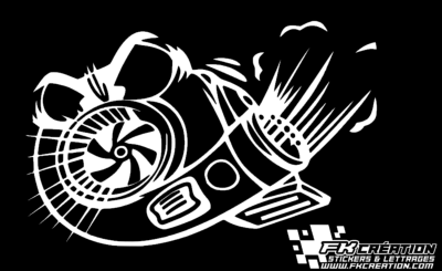 Sticker turbo