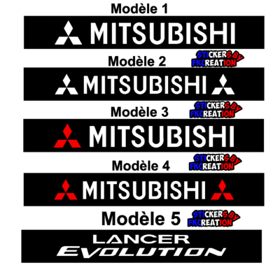 Bandeau Pare soleil Mitsubishi