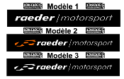 Bandeau Pare soleil Raeder Motorsport