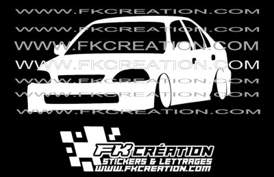 Sticker Honda civic sedan