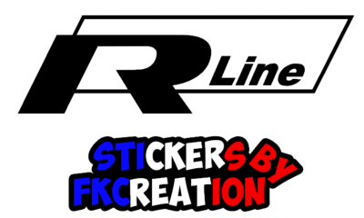 Sticker R line