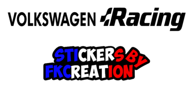 Sticker Volkswagen Racing 