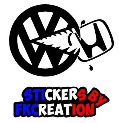 Sticker VW mange Honda