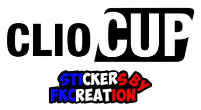 Sticker clio cup