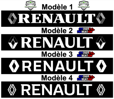 Bandeau Pare soleil Renault