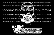 Sticker minion kia