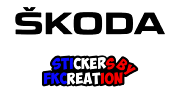 Sticker Skoda