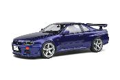 S1804303 Nissan Skyline (R34) GT-R Midnight Purple 1999 Solido 1/18