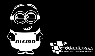 Sticker Minion nismo