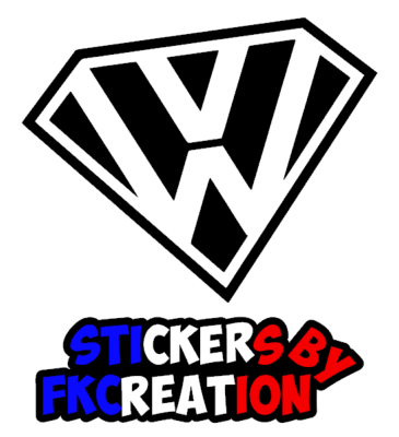 Sticker super volkswagen