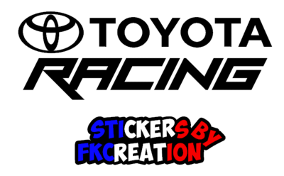 Sticker Toyota Racing