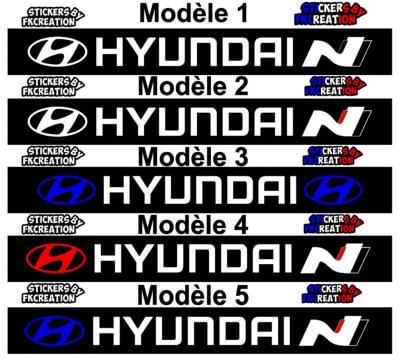 Bandeau Pare soleil Hyundai N