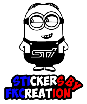 Sticker minion sti