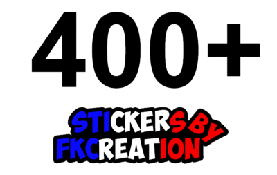 Sticker 400+