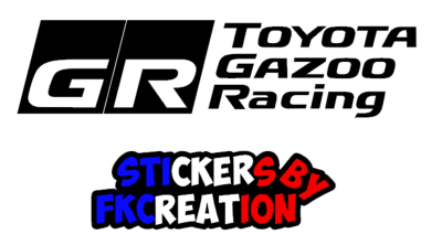 Sticker Toyota Gazoo racing GR