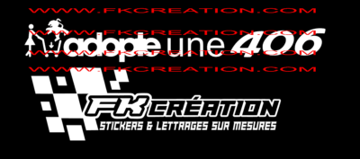 Sticker adopte une 406