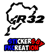 Sticker Nürburgring r32