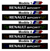 Bandeau Pare soleil Renault sport v2