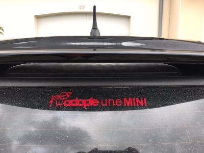 Sticker Adopte une Mini