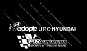 Sticker Adopte une hyundai