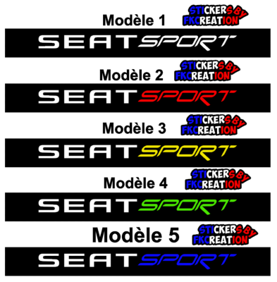 Bandeau Pare soleil Seat sport