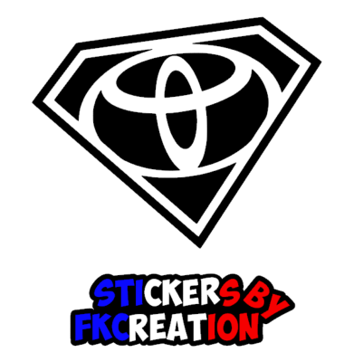 Sticker super toyota